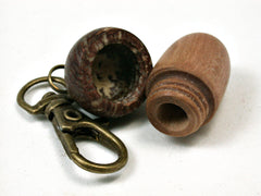 LV-1984 Acorn Pendant Box, Charm, Pill Holder from Sandalwood & Betelnut-SCREW CAP