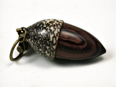 LV-1985 Acorn Pendant Box, Charm, Pill Holder from Camatillo & Betelnut-SCREW CAP