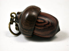 LV-1987 Acorn Pendant Box, Charm, Pill Holder from Camatillo & Ebony-SCREW CAP