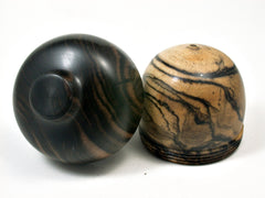 LV-2009 Ebony Wooden Acorn Trinket Box, Keepsake, Jewelry Box-SCREW CAP