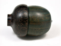 LV-2086 Wooden Acorn Pill Box, Jewelry/Engagement Ring Box from Verawood & Palm-SCREW CAP