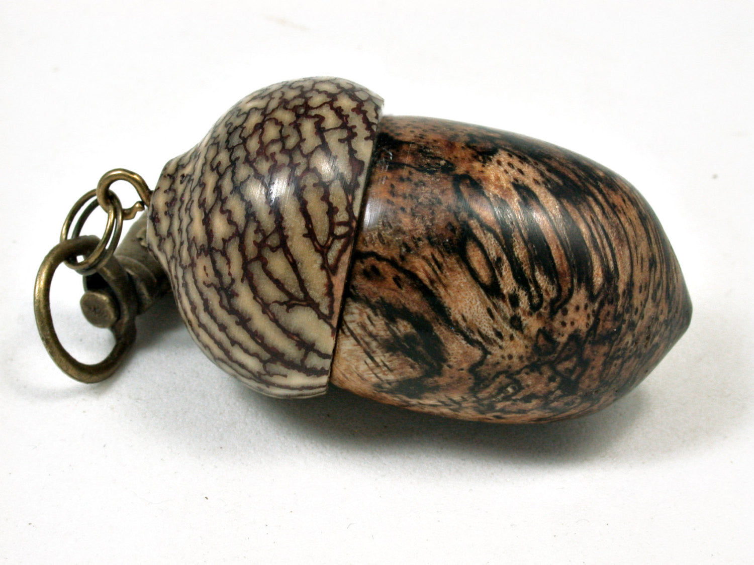 LV-2095 Acorn Pendant Box, Charm, Pill Holder from Mango & Betelnut-SCREW CAP