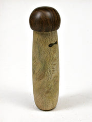 LV-2113 Hawaiian Holly & Verawood Pill Box, Toothpick Holder, Needle Case-SCREW CAP