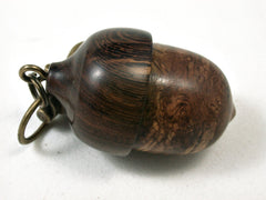LV-2188 Acorn Pendant Box, Charm, Pill Holder from Pollyana Burl & Partridgewood-SCREW CAP