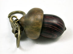 LV-2192 Acorn Pendant Box, Charm, Pill Holder from Camatillo & Verawood-SCREW CAP