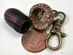 LV-2191 Acorn Pendant Box, Charm, Pill Holder from Camatillo & Betelnut-SCREW CAP