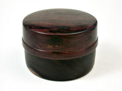 LV-2275 Camatillo Rosewood & Ebony Wooden Jewelry Box, Trinket Box-SCREW CAP