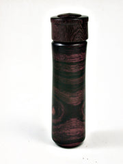 LV-2177 Slim Box, Pills, Toothpick Holder, Needle Case from Camatillo & Katalox-SCREW CAP