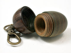 LV-2214 Verawood & Partridgewood Acorn Pendant Box, Charm, Pill Holder-SCREW CAP