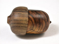LV-2365 Chittum & Black Locust Acorn Trinket Box, Jewelry Box-SCREW CAP