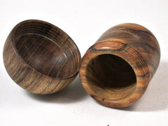 LV-2365 Chittum & Black Locust Acorn Trinket Box, Jewelry Box-SCREW CAP