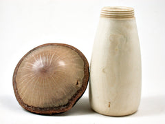 LV-2374 Threaded Wooden Mushroom Box from Holly & California Live Oak