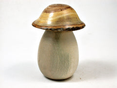 LV-2396 Holly & Japanese Pagoda Tree Wooden Mushroom Threaded Box, Jewelry Box-SCREW CAP