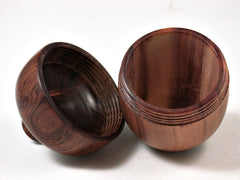 LV-2364 Aromatic Cedar & Chechen Acorn Jewelry Box, Pill Box, Trinket Box-SCREW CAP