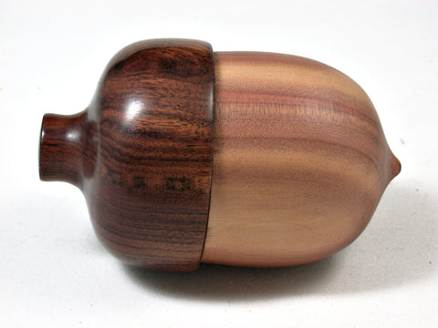 LV-2364 Aromatic Cedar & Chechen Acorn Jewelry Box, Pill Box, Trinket Box-SCREW CAP