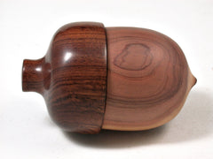 LV-2364 Aromatic Cedar & Chechen Acorn Jewelry Box, Pill Box, Trinket Box-SCREW CAP