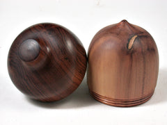 LV-2364 Aromatic Cedar & Chechen Acorn Jewelry Box, Pill Box, Trinket Box-SCREW CAP