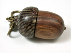 LV-2431 Tambooti & Betelnut Acorn Pendant Box, Bag Charm, Keychain-SCREW CAP