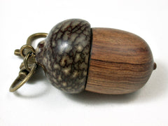 LV-2431 Tambooti & Betelnut Acorn Pendant Box, Bag Charm, Keychain-SCREW CAP
