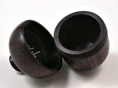LV-2408 Camatillo & Katalox Acorn Jewelry Box, Pill Box, Trinket Box-SCREW CAP