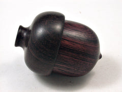 LV-2408 Camatillo & Katalox Acorn Jewelry Box, Pill Box, Trinket Box-SCREW CAP