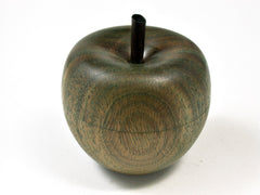 LV-2412 Verawood & Ebony Stem Wooden Apple Threaded Box-SCREW CAP
