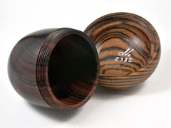 LV-2382 Desert Ironwood & Bocote Acorn Box, Jewlry Box-LARGE