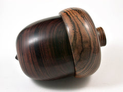 LV-2382 Desert Ironwood & Bocote Acorn Box, Jewlry Box-LARGE
