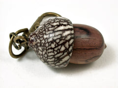 LV-2435 Camatillo & Betelnut Acorn Pendant Box, Bag Charm, Keychain-SCREW CAP
