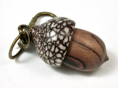 LV-2435 Camatillo & Betelnut Acorn Pendant Box, Bag Charm, Keychain-SCREW CAP