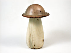LV-2521 Threaded Wooden Mushroom Box from Holly & California Live Oak