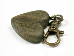 LV-2467 Verawood Heart Charm, Keychain, Wedding, Anniversary Gift-Hand Made