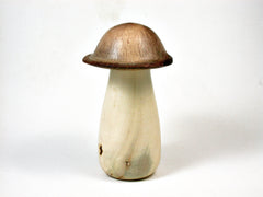 LV-2521 Threaded Wooden Mushroom Box from Holly & California Live Oak