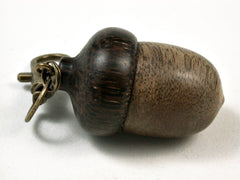 LV-2539 Selasian Wood & Palm Acorn Pendant Box, Bag Charm, Keychain-RARE!