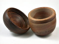 LV-2554 Sandalwood & Tamboti Acorn Jewelry, Ring Box, Pill Box-SCREW CAP