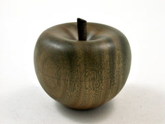 LV-2637 Verawood with Ebony Stem Wooden Apple Threaded Box-SCREW CAP