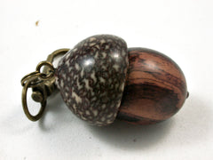 LV-2622 Camatillo & Betelnut Acorn Pendant Box, Secret Compartment-SCREW CAP