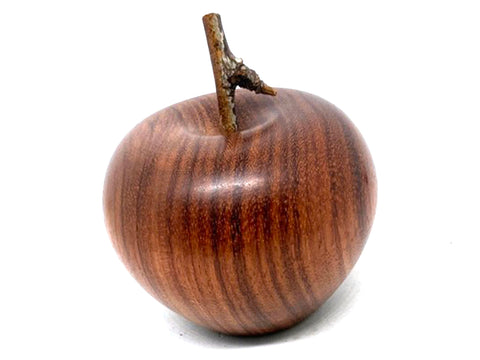LV-5401  Hand Turned Apple Salt & Pepper Shaker, Secret Compartment from Quina