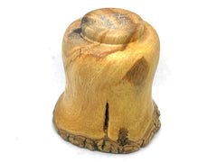 LV-5444 Bougainvillea Natural Edge Mini Wood Turned Vase