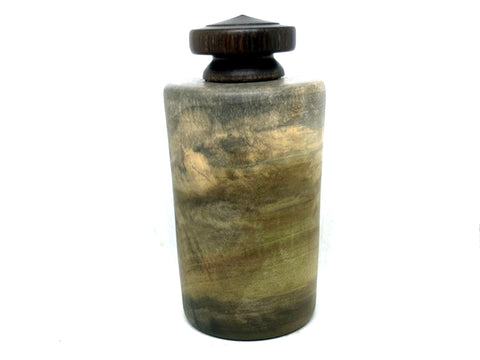 LV-5462  Rainbow Poplar  with Ironwood Cap Threaded Vessel