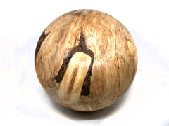 LV-5484 Jeffrey Pine Burl  Wood Turned Hollow Form, Decorative Vessel