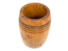 LV-5497  Pacific Yew Burl Hand Turned Vessel, Vase, Wooden Cup