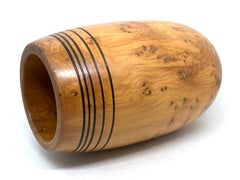 LV-5497  Pacific Yew Burl Hand Turned Vessel, Vase, Wooden Cup