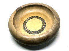 LV-5501  Rainbow Poplar Hand Turned Wooden Bowl, Pebble Vase
