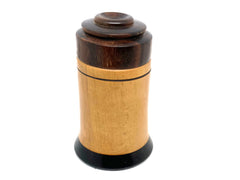 LV-5502  Ivorywood, Rosewood and Ebony Threaded Box