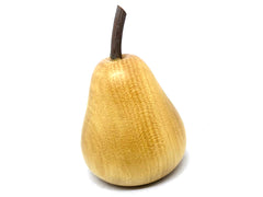 LV-5513  Hand Turned Pear Shaped Salt & Pepper Shaker, Secret Compartment from Yellowheart