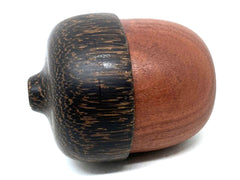 LV-5584  Balsamo & Black Palm Acorn Box, Decorative Container -SCREW CAP