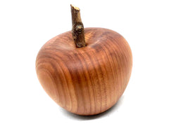 LV-5599  Aromatic Cedar Wood Turned Apple Salt/Pepper/Spice Shaker