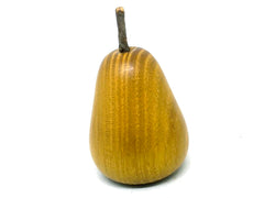 LV-5602 Hand Turned Pear Shaped Salt & Pepper Shaker, Secret Compartment from Osage Orange