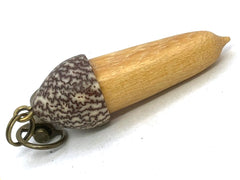 LV-5686 Sandalwood & Betelnut Acorn Box, Keychain, Bag Charm-SCREW CAP
